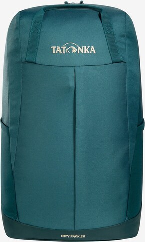 Zaino 'City Pack 20' di TATONKA in verde: frontale