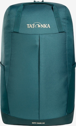 Zaino 'City Pack 20' di TATONKA in verde: frontale