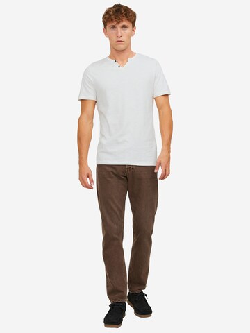 JACK & JONES Shirt 'Split' in Wit