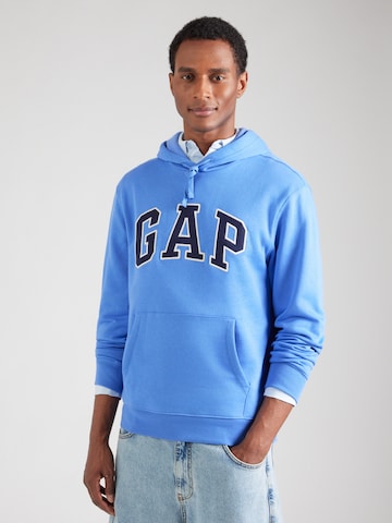 GAP Mikina 'HERITAGE' - Modrá: predná strana