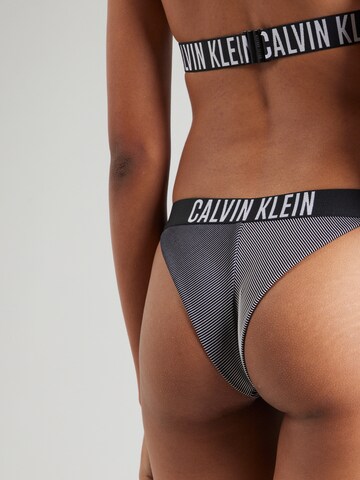 Calvin Klein Swimwear Spodní díl plavek – černá