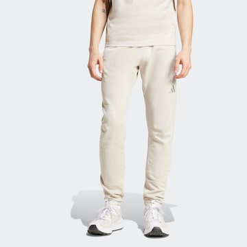 ADIDAS SPORTSWEAR Tapered Sporthose 'All Szn' in Weiß: Vorderseite