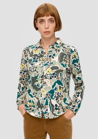 Chemisier s.Oliver en beige : devant