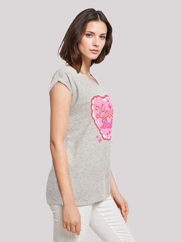 F4NT4STIC Shirt 'Lover Babe  Valentinstag' in Grey