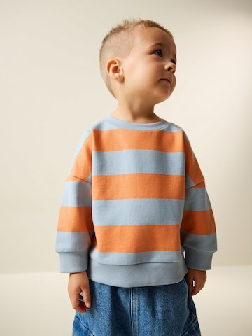 Bluză de molton de la Next pe albastru: față