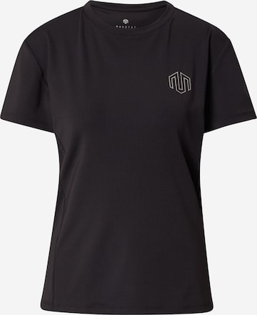 MOROTAI Functioneel shirt 'NAKA' in Zwart: voorkant