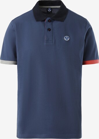 North Sails Shirt in Blauw: voorkant