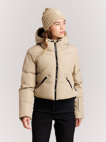 PROTEST Sports jacket 'PRTPreppy' in Brown
