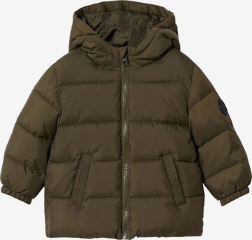 MANGO KIDS Between-Season Jacket 'Aldo' in Green: front