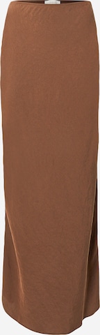 TOPSHOP Sukňa 'ISA BIAS' - Hnedá: predná strana