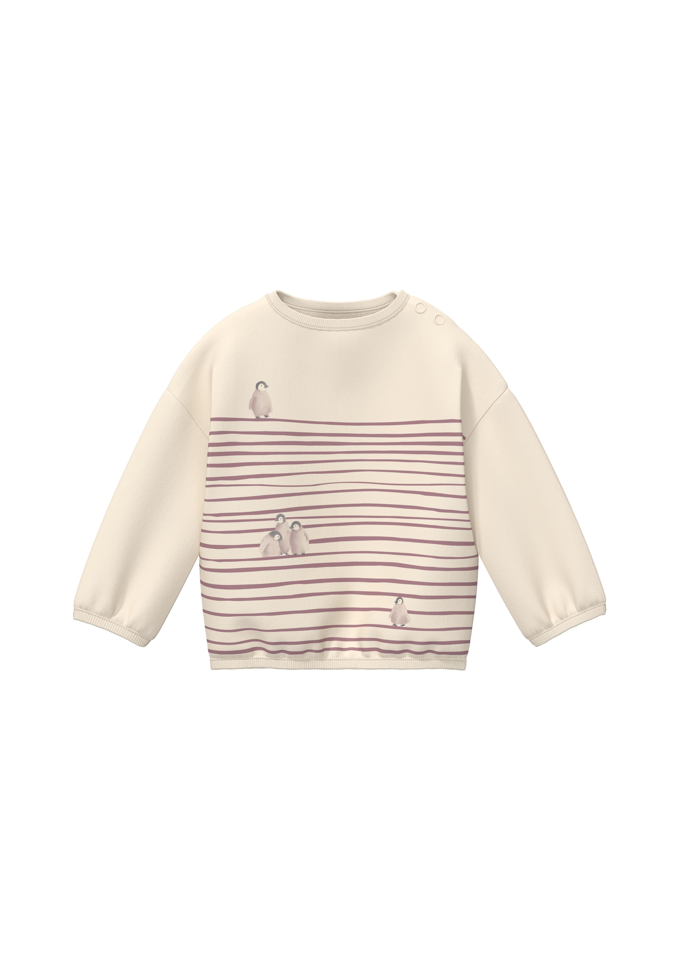 s.Oliver Sweatshirt in Beige: Vorderseite