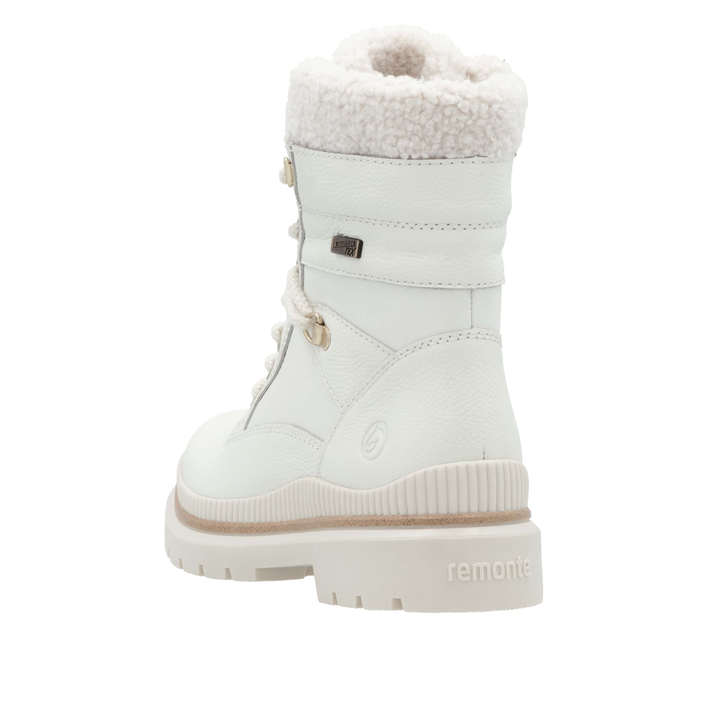 REMONTE Schnürstiefelette in Weiß