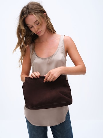 The Set Handtasche in Braun
