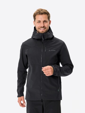VAUDE Funktionsjacke 'Roccia II' in Schwarz: Vorderseite