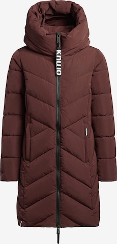 Manteau d’hiver 'Darka' khujo en rouge : devant
