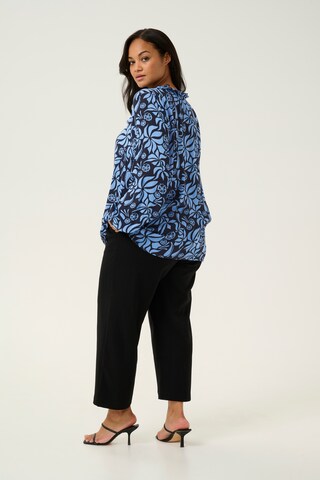 KAFFE CURVE Bluse 'Ellena' in Blau
