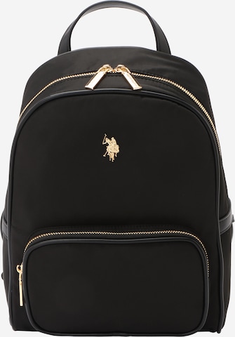 Sac à dos 'Houston' U.S. POLO ASSN. en noir : devant