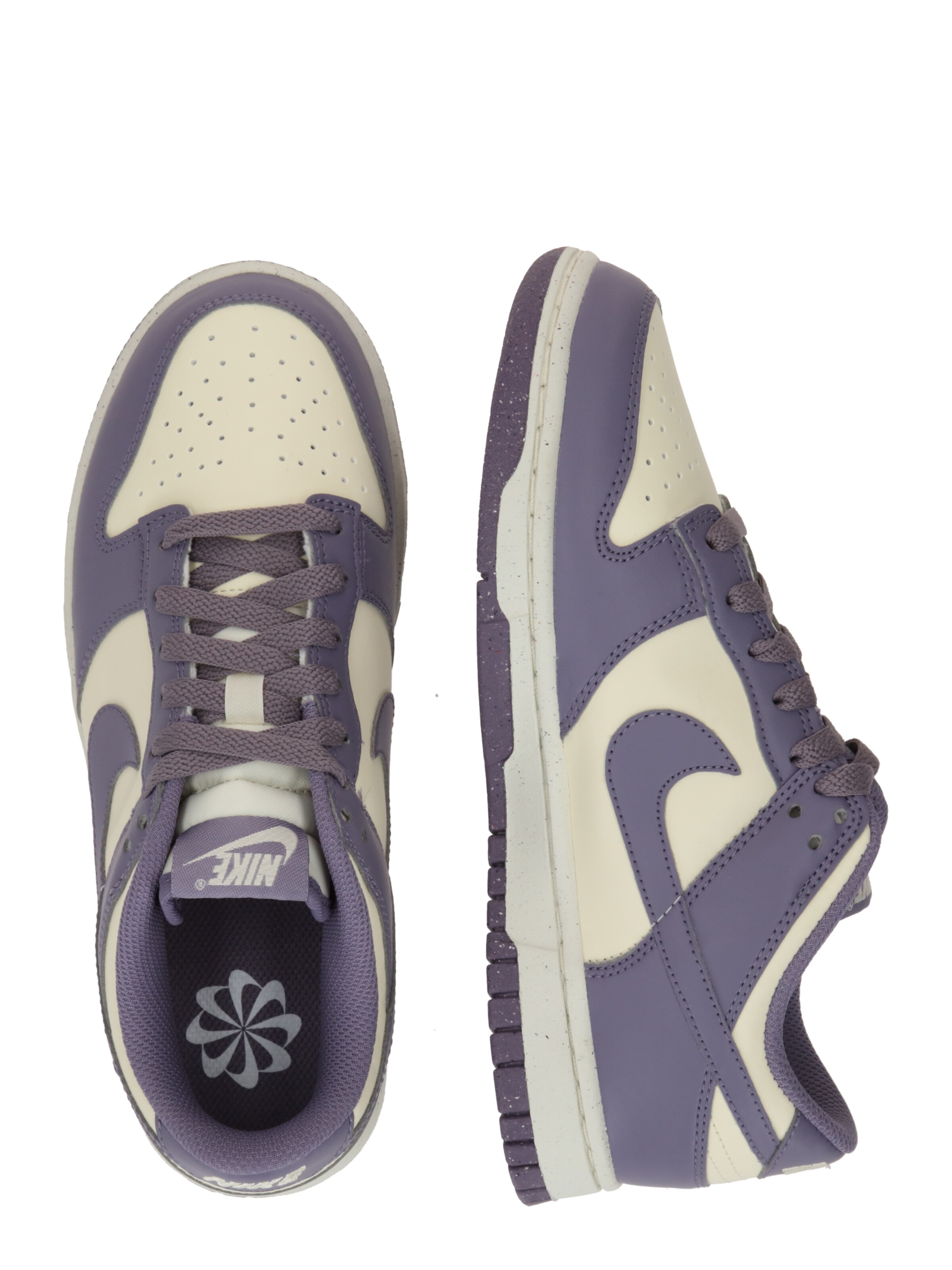 purpurinė Nike Sportswear Sportbačiai be auliuko 'Dunk'