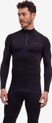 FALKE Base Layer in Black: front