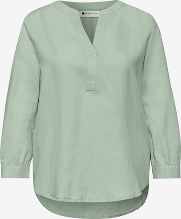 STREET ONE Blouse in Green: front