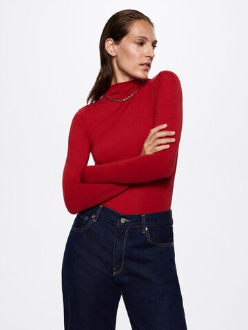 MANGO Shirt in Red: front