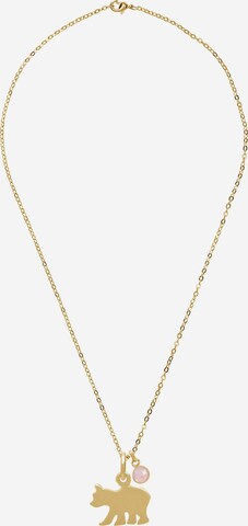 Gemshine Necklace in Gold: front