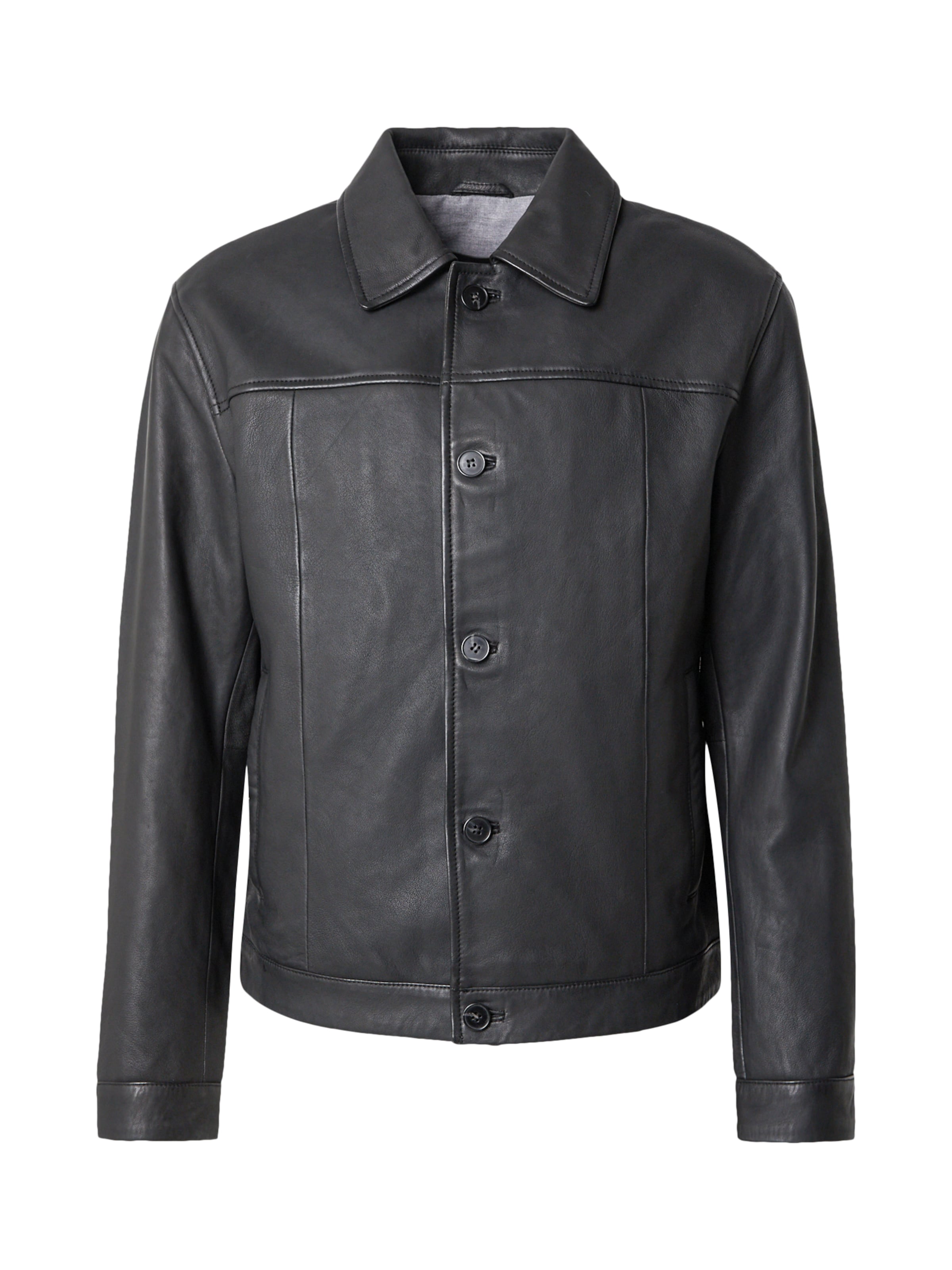 Giacca di mezza stagione 'Slate' di FREAKY NATION in nero: frontale