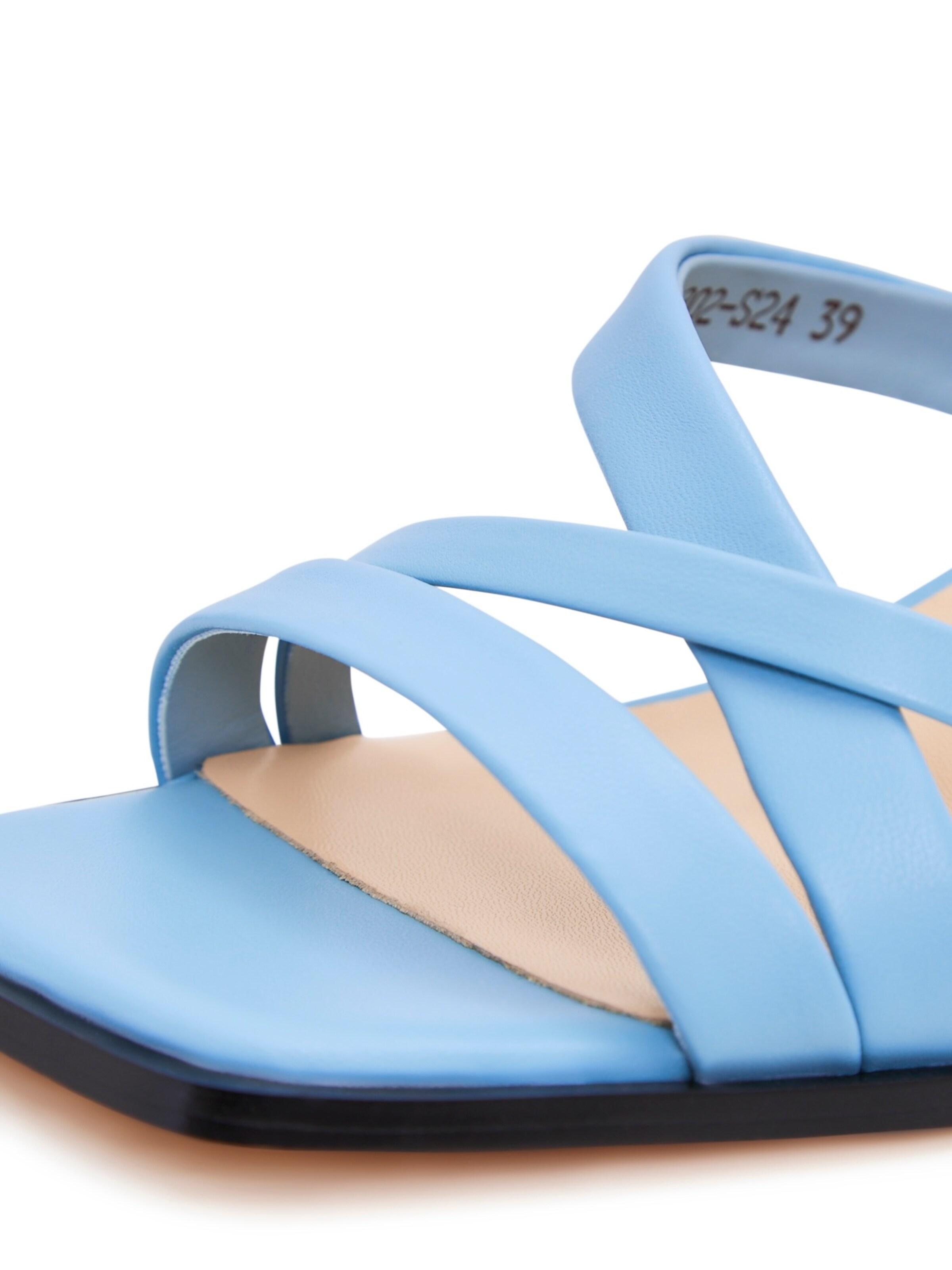 CESARE GASPARI Sandale in Blau
