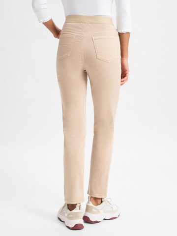 Marc Cain Slimfit Jeggings 'Siena' in Beige