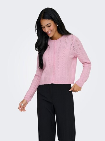 JDY Cardigan 'JDYApril' i lilla: forside