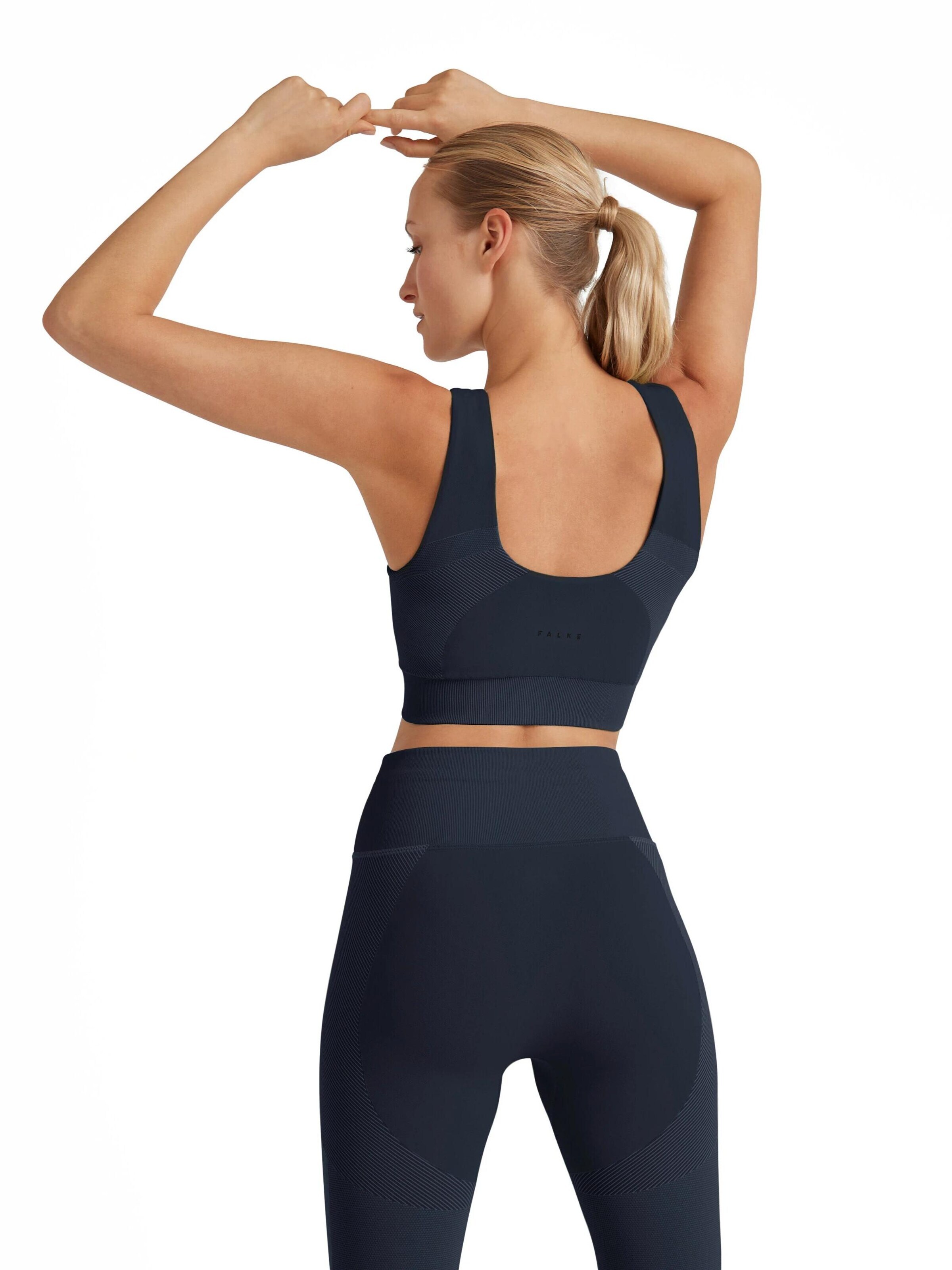 FALKE Bustier Sport-BH 'Seamless Shape'‌‌‌‌‌‌‌ in Blau