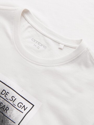Ombre Shirt in White