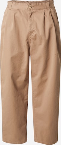 Pantalon à pince 'Marv' Carhartt WIP en marron : devant