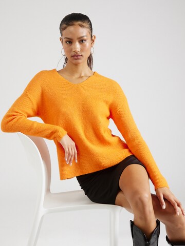 ONLY Pullover 'CAMILLA' in Orange: predná strana