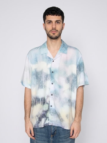Comfort fit Camicia 'Floral Haze' di HUF in colori misti: frontale