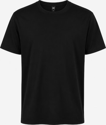 LAGØN - Camiseta en negro: frente