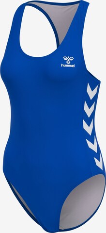 Hummel Bralette Swimsuit in Blue