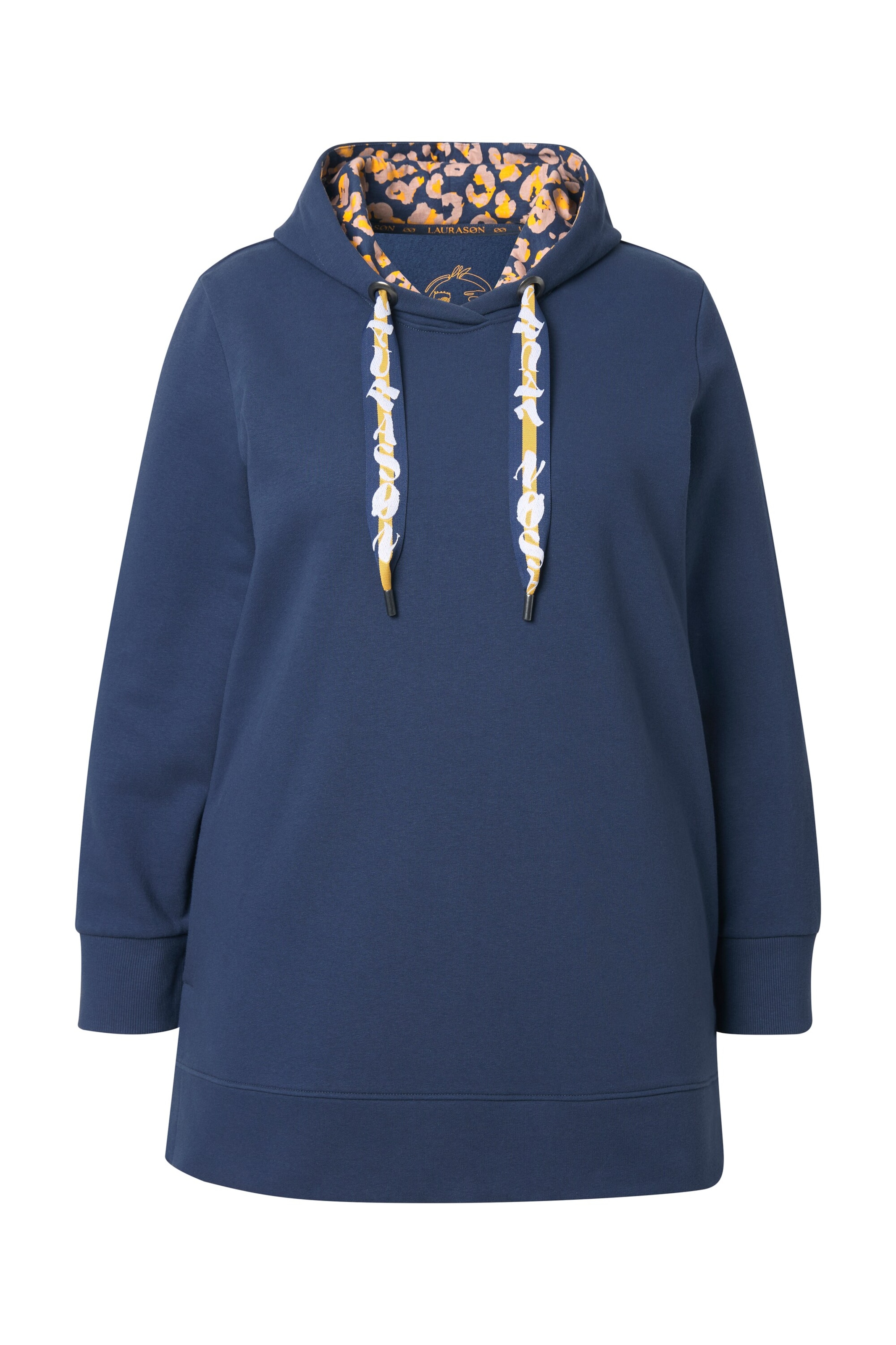 LAURASØN Sweatshirt in Blue: front