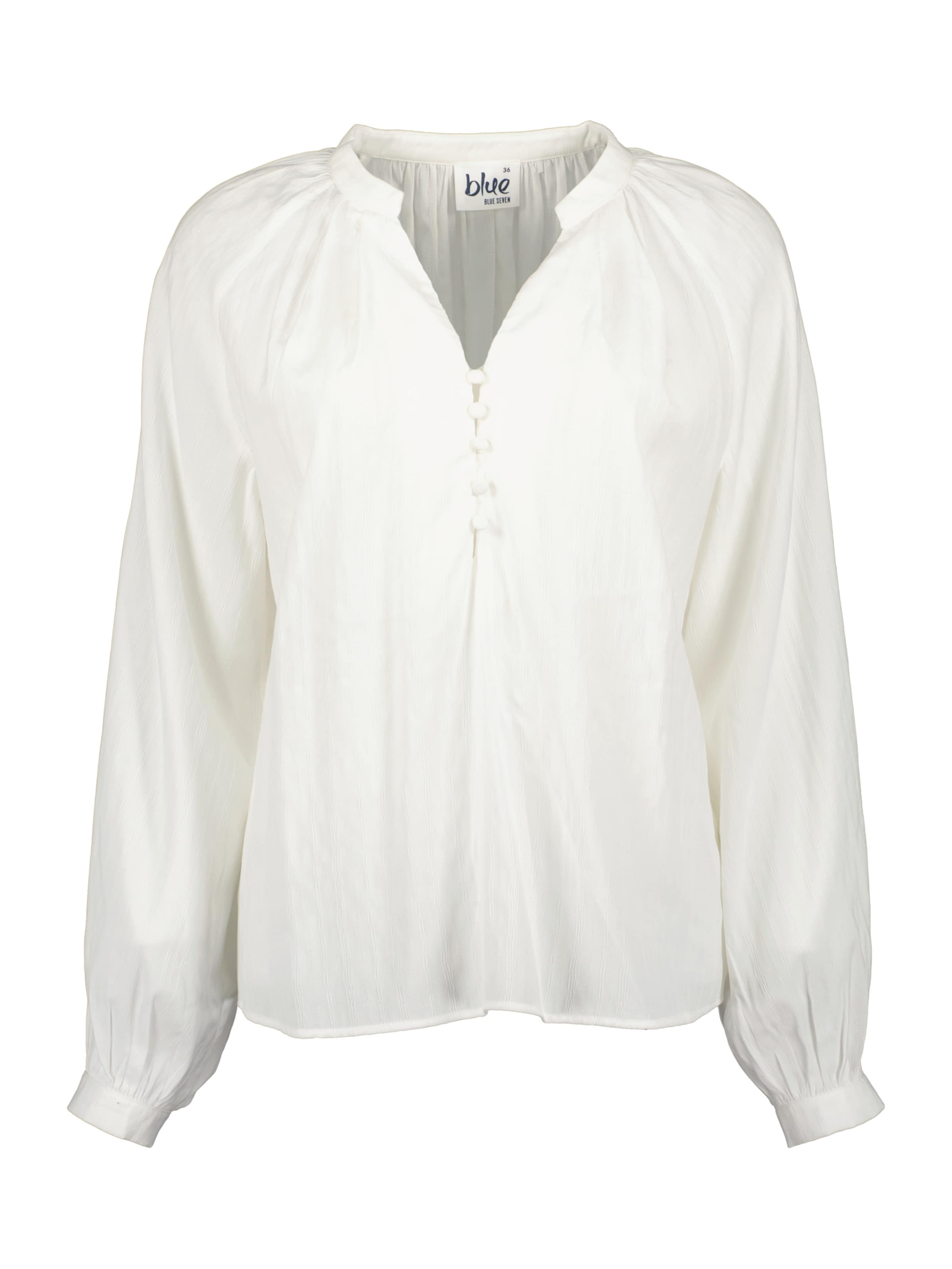 BLUE SEVEN Μπλούζα σε λευκό: μπροστά