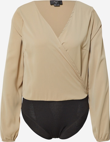 AX ParisBodi bluza - siva boja: prednji dio