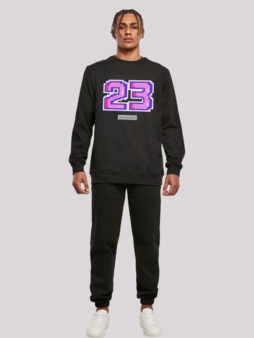 F4NT4STIC Sweatshirt 'Pixel' in Zwart