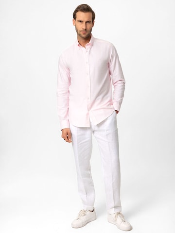 Dandalo Slim fit Srajca | roza barva