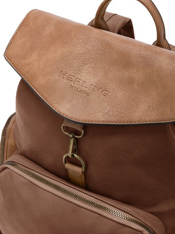 Herling Rucksack 'Bennett' in Braun