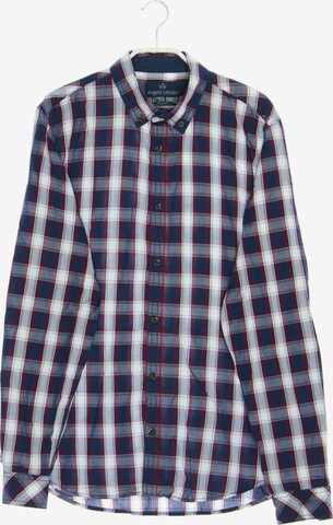 Angelo Litrico Button Up Shirt in M in Blue: front