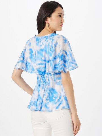 Wallis Bluse in Blau