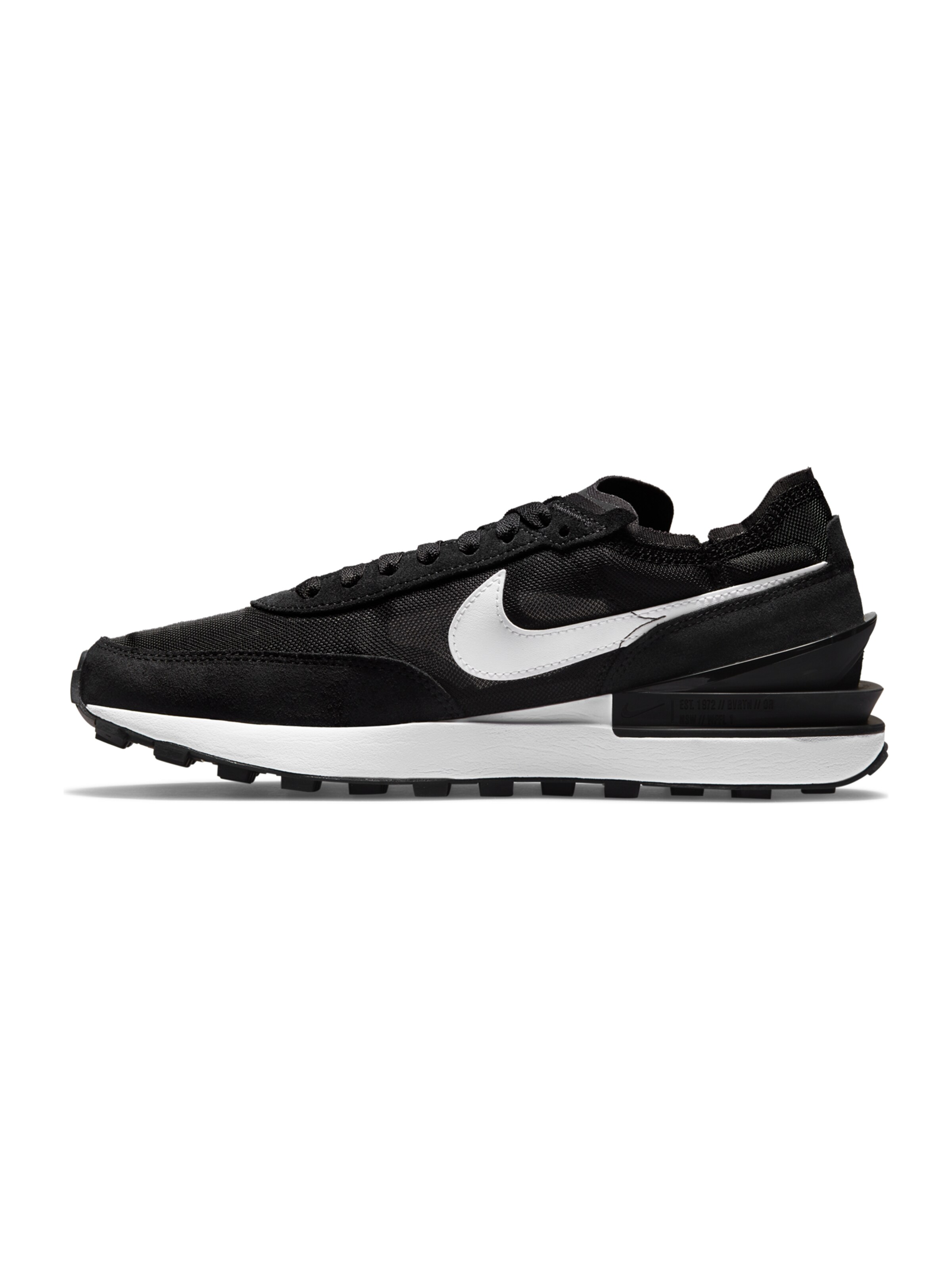 Nike Sportswear Platform trainers 'Waffle One' in Black