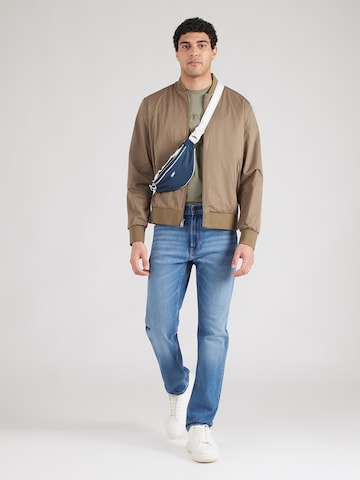 Calvin Klein Слим фит Дънки в синьо