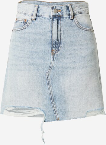 Dr. Denim Skirt 'Echo' in Blue: front