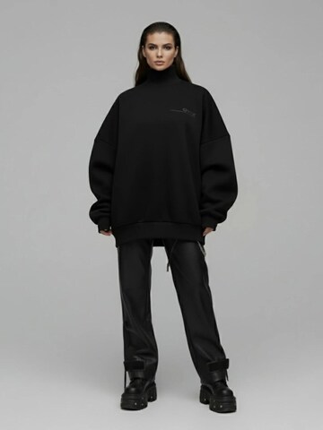 QWX2 Oversized sweater 'ETERNITY' in Black
