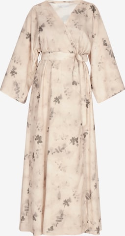 Robe usha WHITE LABEL en beige : devant